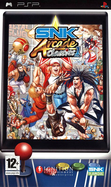 SNK Arcade Classics Vol 1 ROM ISO PSP Game