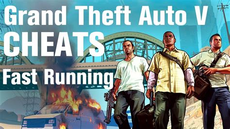 Gta 5 Cheats Fast Running Youtube