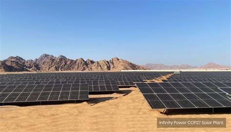 Egypts Infinity Masdar Pv Plant Fully Operational Will Power Cop27