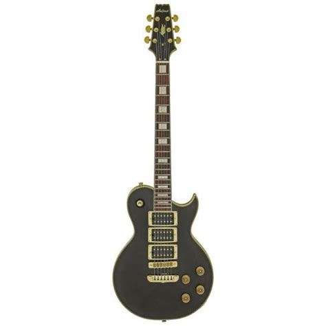 Guitarra Aria Pro Ii Pe Cst Aged Black Aria