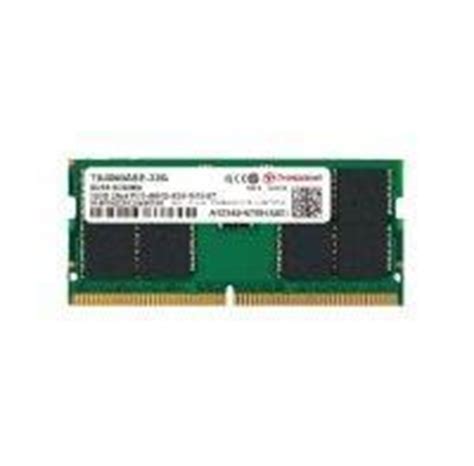 Transcend Branded DDR5 Module 16 GB SO DIMM 262 Pin 4800 MHz