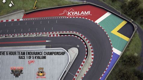 The Hour Team Endurance Season Live Race Of Kyalami