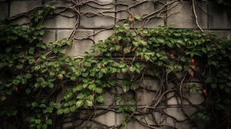 Vine Wall Bunch Of Green Vines Growing On A Backgrounds | JPG Free ...