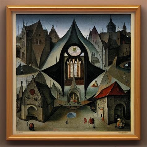 Painting Of Gothic Arch By Hieronymus Bosch Midjourney OpenArt