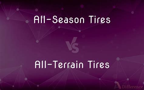 All Season Tires Vs All Terrain Tires — Whats The Difference