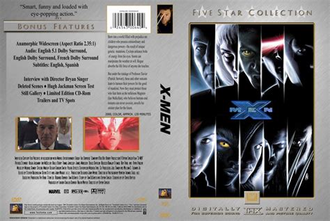 X Men Movie Dvd Custom Covers 211xmen5star Cstm Hires Dvd Covers