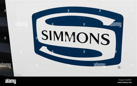 Bordeaux Aquitaine France 05 15 2022 Simmons Logo Text And Sign