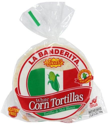 La Banderita White Corn Tortillas 30 Ct 249 Oz Kroger