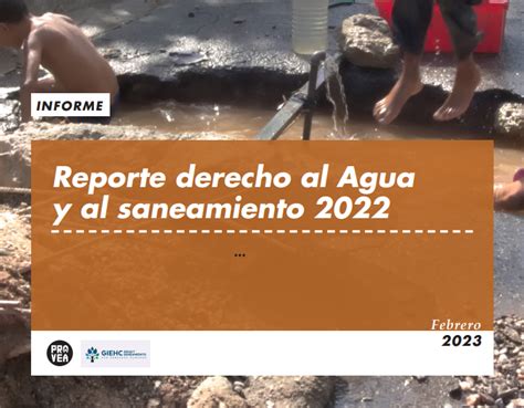 Provea Informe Especial Derecho Al Agua Y Al Saneamiento