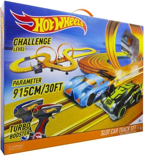Hot Wheels Racebaan Cm Met Auto S En Adapter Bol