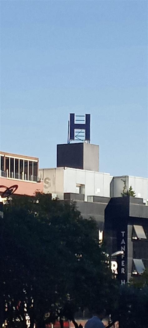 Giant H top of a building : r/TheLetterH