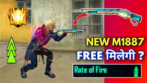 New M1887 Skin In Free Fire Free Fire Ob25 Full Details Youtube