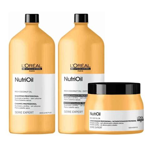 L Or Al Professionnel Serie Expert Nutrioil Kit Trio Profissional Nico