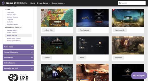 ゲームのUIデザインまとめサイト「Game UI Database」公開。ゲーム開発者向けのUI事例集/データベースを目指す - AUTOMATON