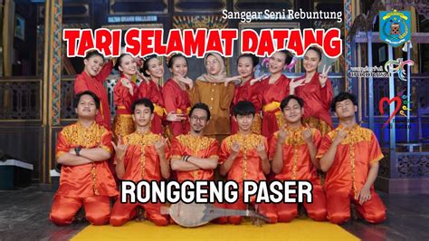 Ronggeng Paser Tari Selamat Datang Pesisir Youtube