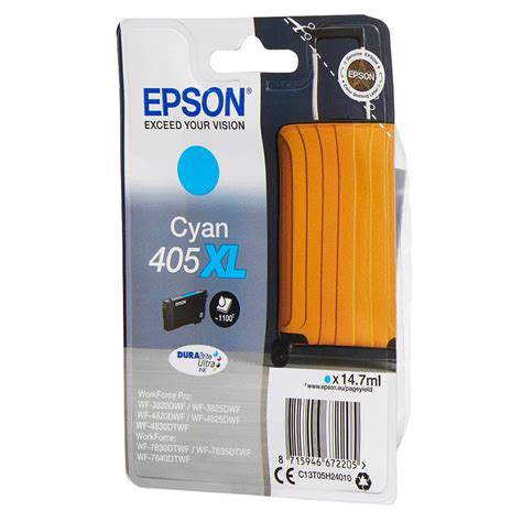 Original Epson C T H Xl Tintenpatrone Cyan High Capacity Ca