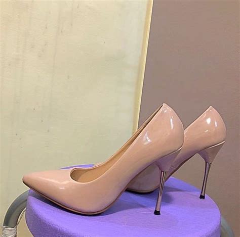 Parisian Nude High Heels Women S Fashion Footwear Heels On Carousell