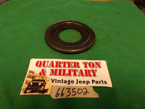 Fuel Neck Rubber Grommet Part 663502 Fits Willys Cj2a Cj3a Cj3b Cj5 Jeep Ebay