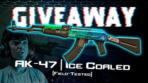 Today Giveaway Ak Ice Coaled Need Sub Counter Strike Live