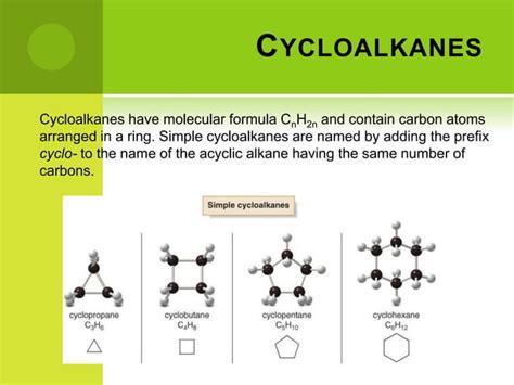 Alkane And Cycloalkanes