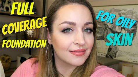 Full Coverage Flawless Foundation Routine For Oily Skin High End Dr