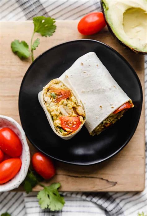 Chicken Avocado Wrap — healthy 5 minute meal! — Salt & Baker