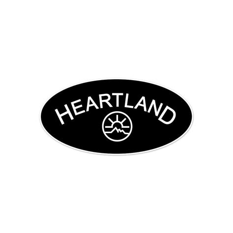 Heartland Ranch Logo Vinyl Sticker – Black Maple Trading Co.