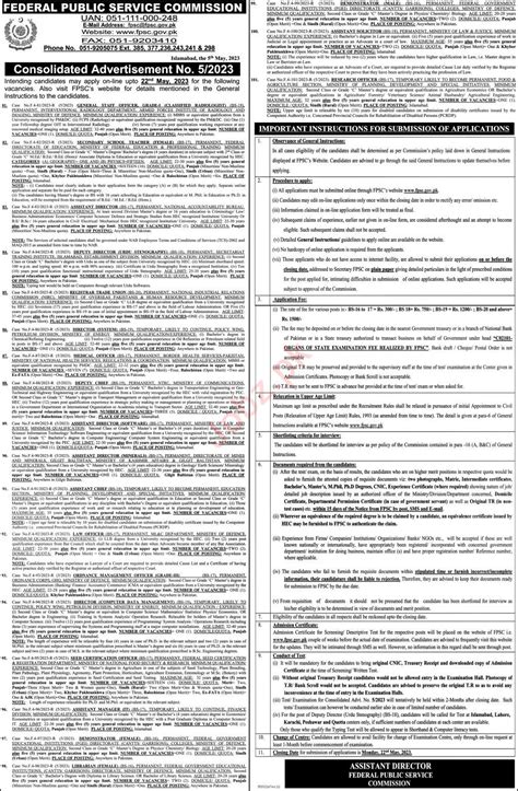 Fpsc Jobs Advertisement No Jobs Job Advertisement Pakistan