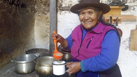 Mazamorra De Quinua Con Harina De Ma Z Blanco Desayuno Muy Nutritivo