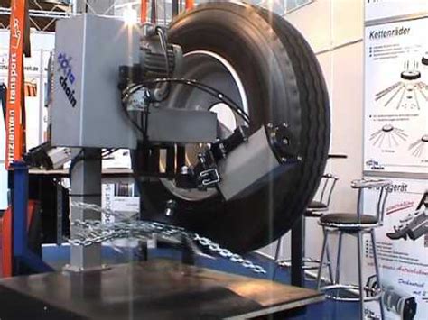 Rotachain Schleuderketten / Rotationsketten auf der NUFAM 2009 - YouTube
