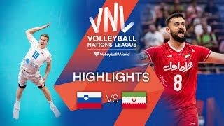 SLO Vs IRI Highlights Week 3 Men S VNL 2022 By Volleyball