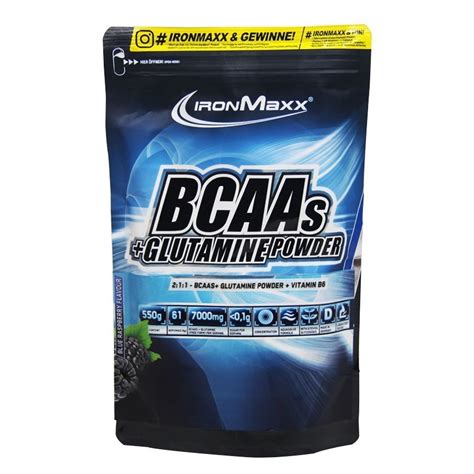 IronMaxx BCAAs Glutamine Powder 550 Gr Supplementler