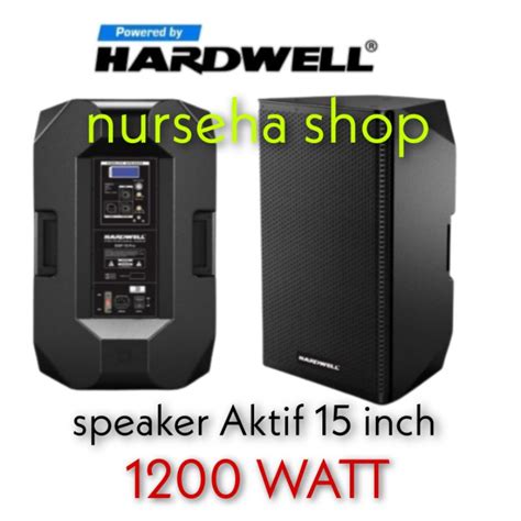 Jual Paket Speaker Aktif Hardwell Inch Dsp Pro Watt Original