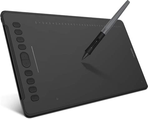 HUION Inspiroy H1161 Graphics Drawing Tablets Touch Strip And 8192 Pen