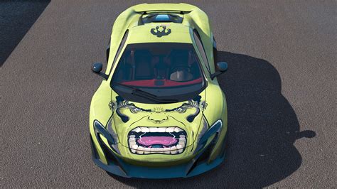 Mclaren Lt Spider Hulk Livery Gta Mods