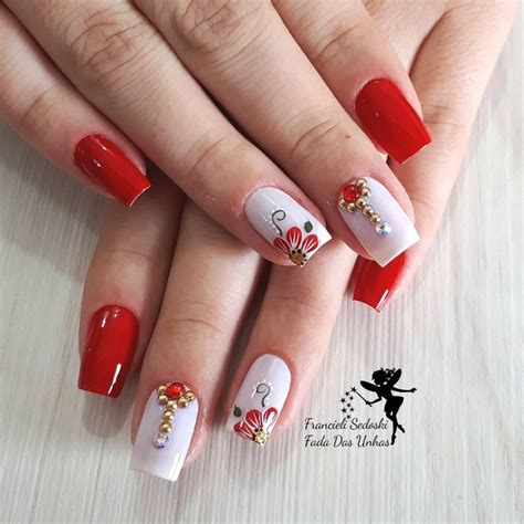 UNHAS DECORADAS VERMELHAS 2021 Fotos Ideias E Modelos