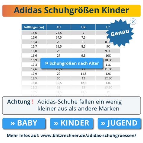 58 Adidas Größentabelle Kinder Kinder