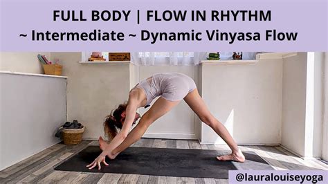 Full Body Vinyasa Flow Flow In Rhythm Intermediate