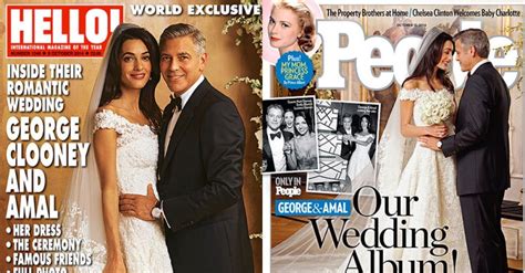 Découvrez George et Amal Clooney dans leurs habits de mariage