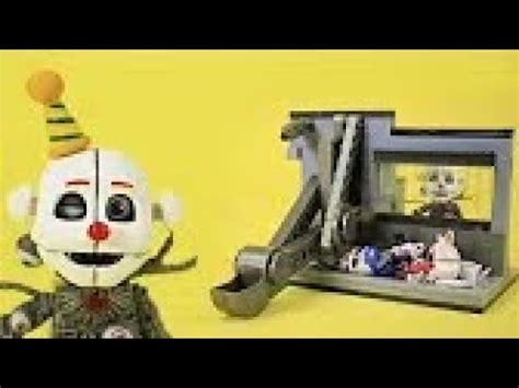 FNAF Ennard Scooping Room McFarlane Toys LEGO Compatible Set Review