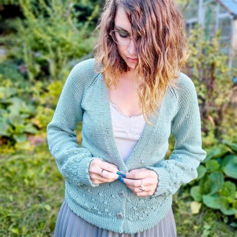 Dandelion Blowing Cardigan Patterns Hobbii