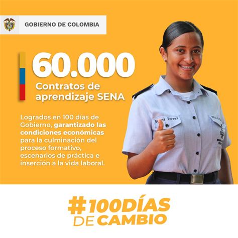 SENA on Twitter 100DíasDeCambio Buscamos generar oportunidades