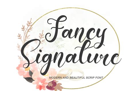 Fancy Signature – Free Fonts, Script & Handwritten Fonts | pixelify.net