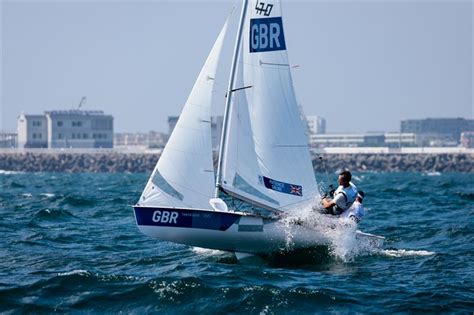 Luke Patience And Chris Grube Gbr In The Mens 470 On Tokyo 2020