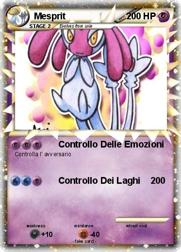 Pokémon Mesprit 87 87 - Controllo Delle Emozioni - My Pokemon Card