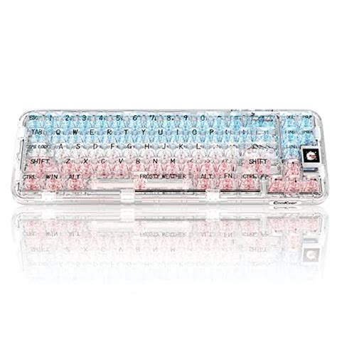 CoolKiller CK68 Tri Modes Wireless Mechanical Keyboard Hot Swappable Gaming Keyboard With RGB