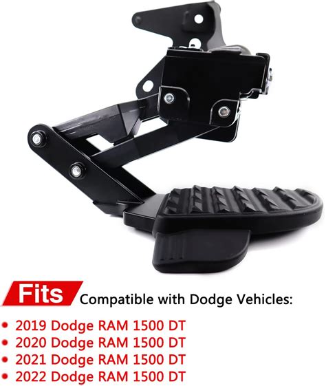 Rear Bed Step Retractable Bumper Step For Dodge Ram