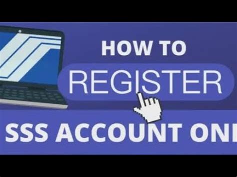 How To Register Sss Online Account Paano Gumawa Ng Sss Online Account