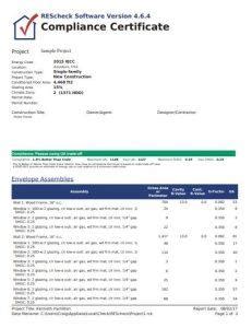 Rescheck A C Duct Design Calculation Services