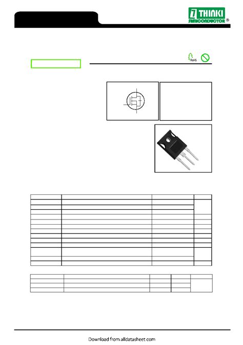 IRFP250N datasheet(1/8 Pages) THINKISEMI | ThinkiSemi 200V,30A N ...